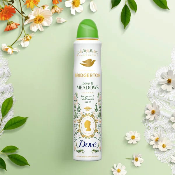 Dove Bridgerton Love & Meadows Déodorant Spray
