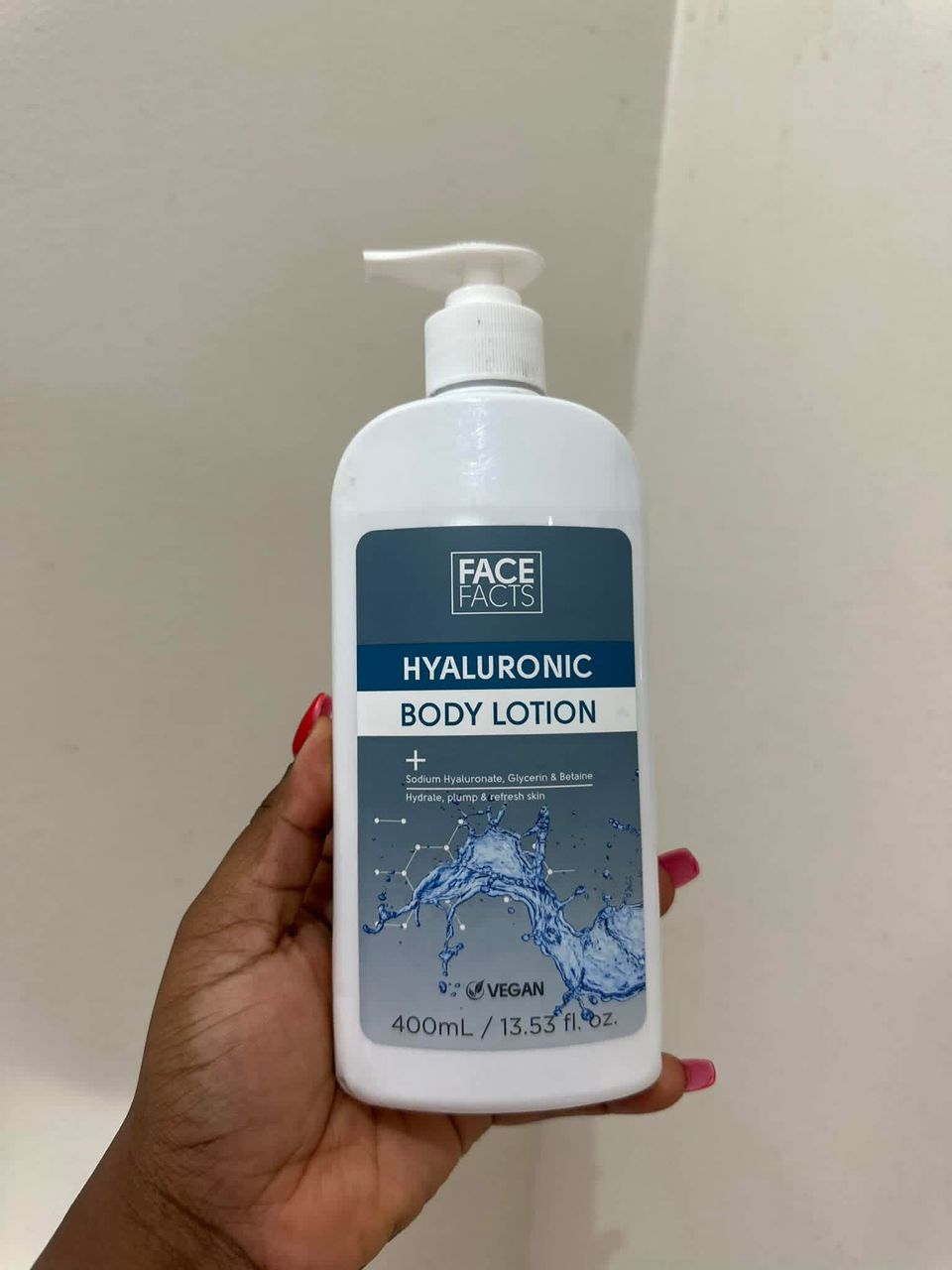 Face Facts Hyaluronic Body Lotion